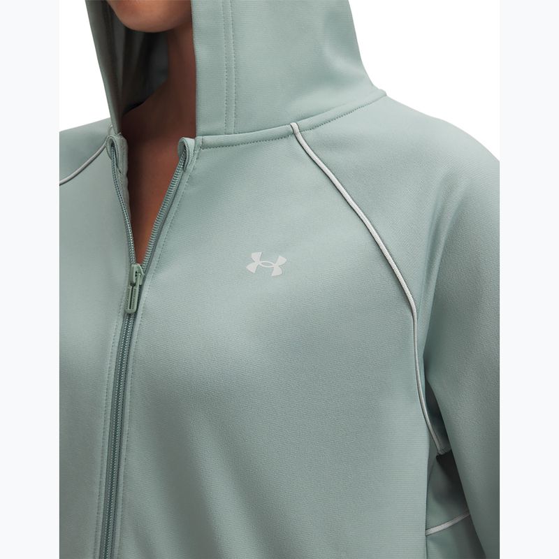 Tuta Under Armour Rival Tricot verde silice/verde idro da donna 4