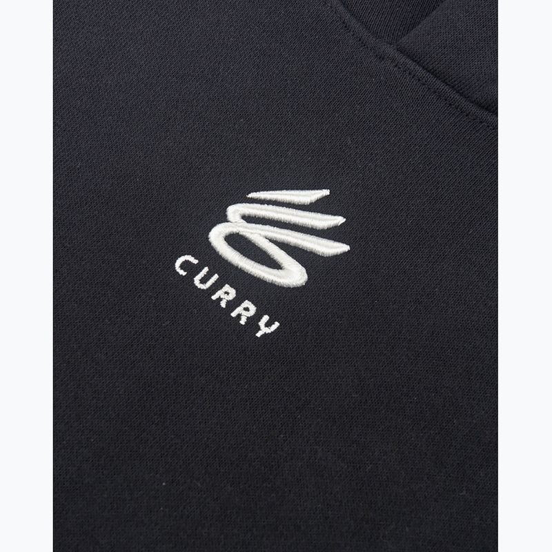 Felpa con cappuccio Under Armour Curry Splash Uomo nero/bianco clay 7