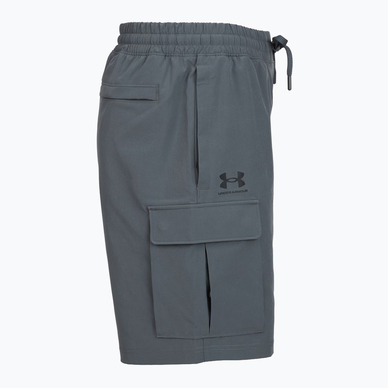 Pantaloncini da allenamento uomo Under Armour Vibe Woven Cargo castlerock/black 5