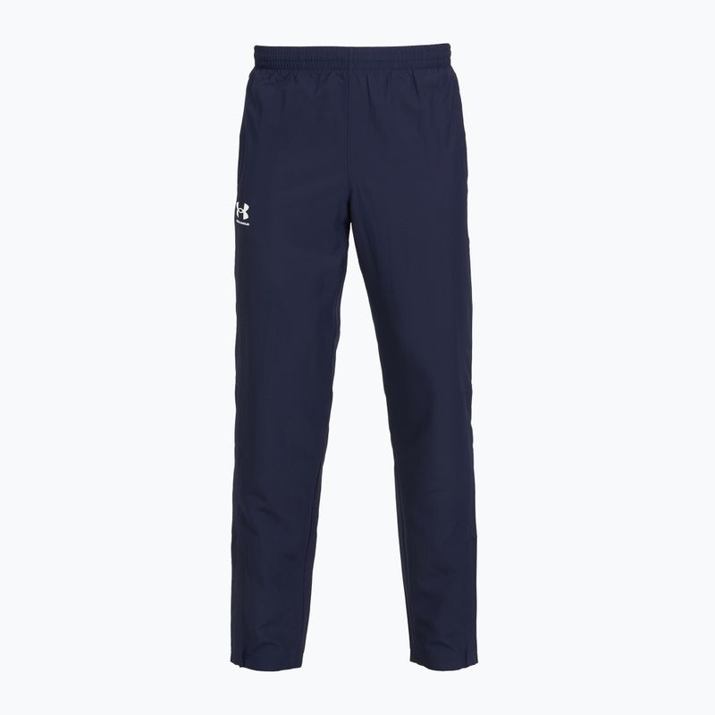 Pantaloni da uomo Under Armour Rival Woven Windbreaker Pant midnight navy/midnight navy/white 4