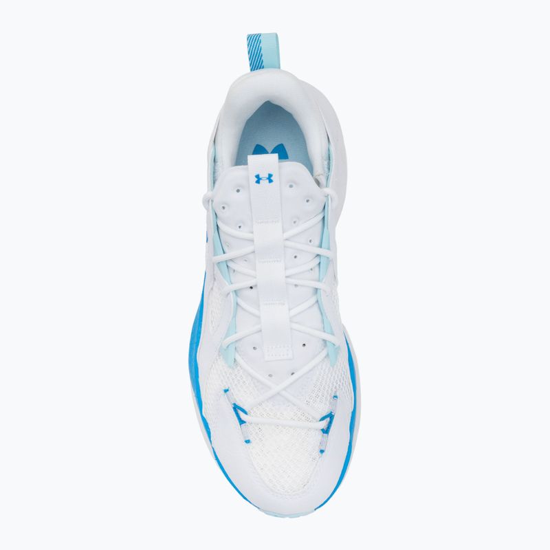 Scarpe Under Armour Infinite MVMNT SE bianco/stream/blu elettrico 5