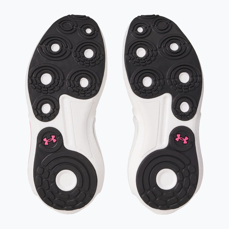 Under Armour Phantom 4 scarpe da donna Bianco quarzo/verde metano/super rosa 5