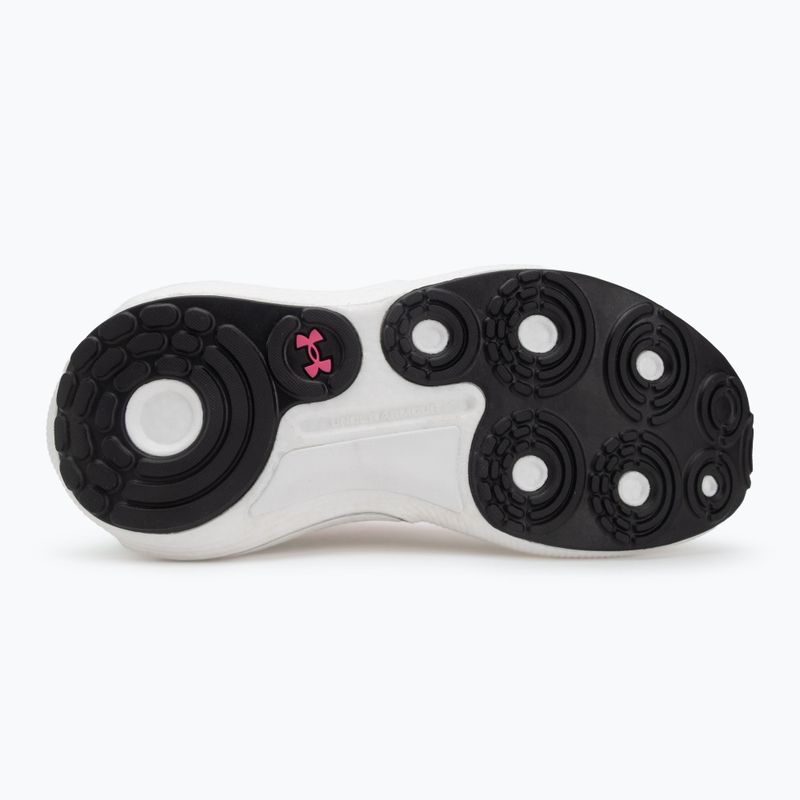 Under Armour Phantom 4 scarpe da donna Bianco quarzo/verde metano/super rosa 4