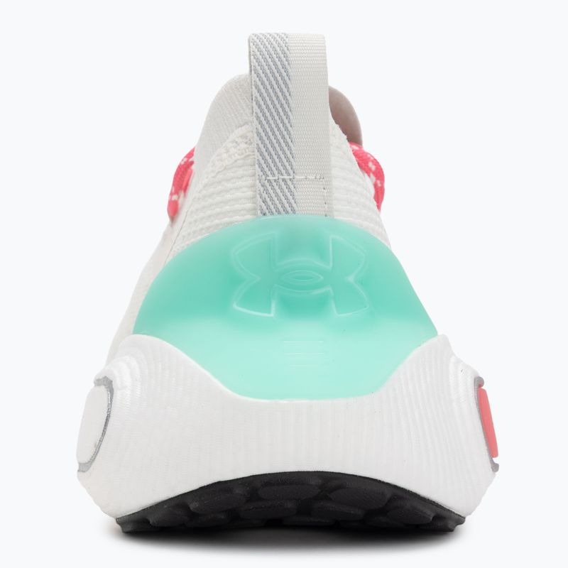 Under Armour Phantom 4 scarpe da donna Bianco quarzo/verde metano/super rosa 6