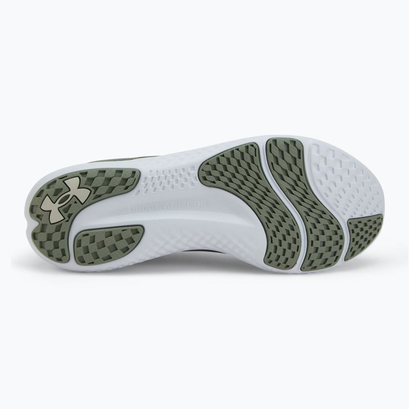 Scarpe da corsa Under Armour Charged Speed Swift verde silice/verde silice/metallo silice da uomo 4