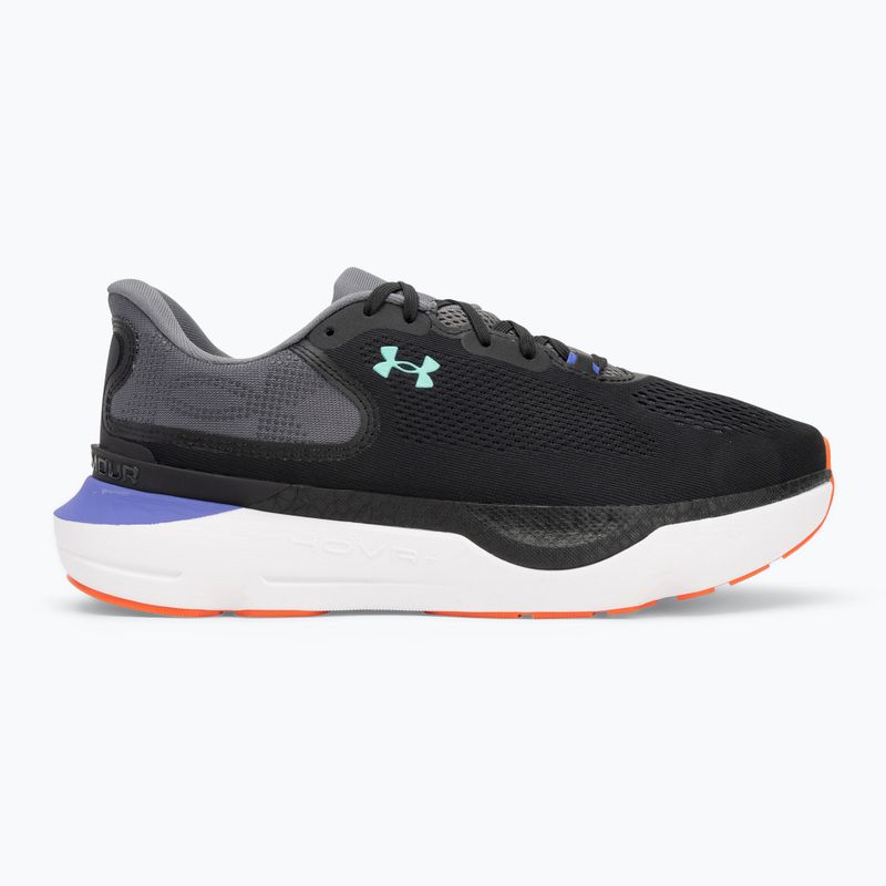 Under Armour Innfinite Pro 2 scarpe da corsa da uomo nero/virtual violet/verde cometa 2