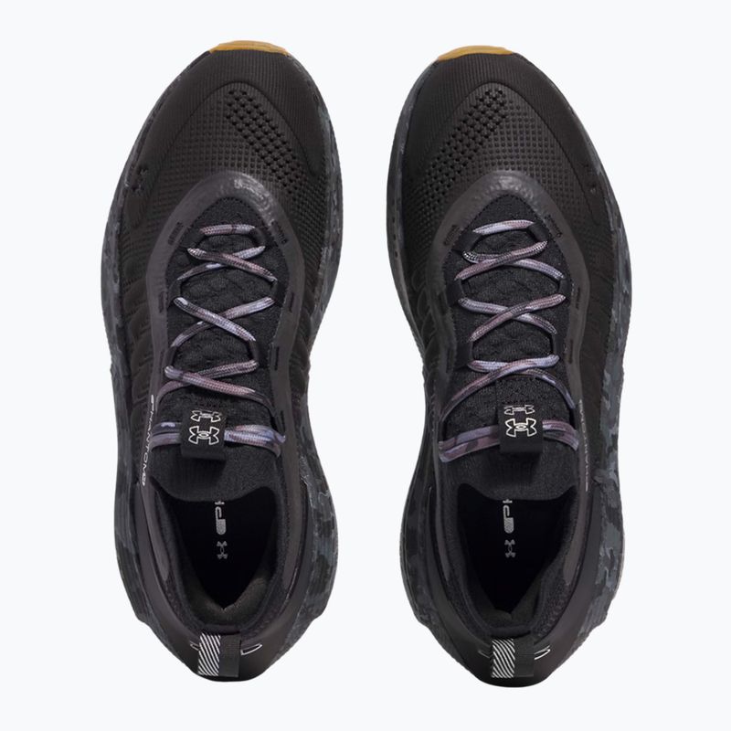 Scarpe da uomo Under Armour Phantom 4 Camo nero/acciaio/ultimo nero 10