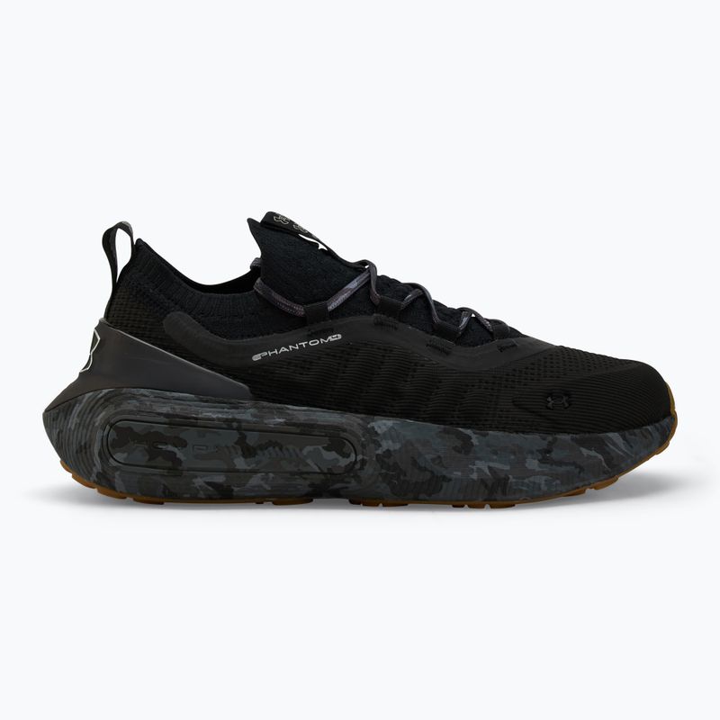 Scarpe da uomo Under Armour Phantom 4 Camo nero/acciaio/ultimo nero 2