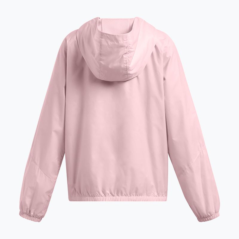 Giacca antivento da bambino Under Armour Sport Windbreaker pink 2