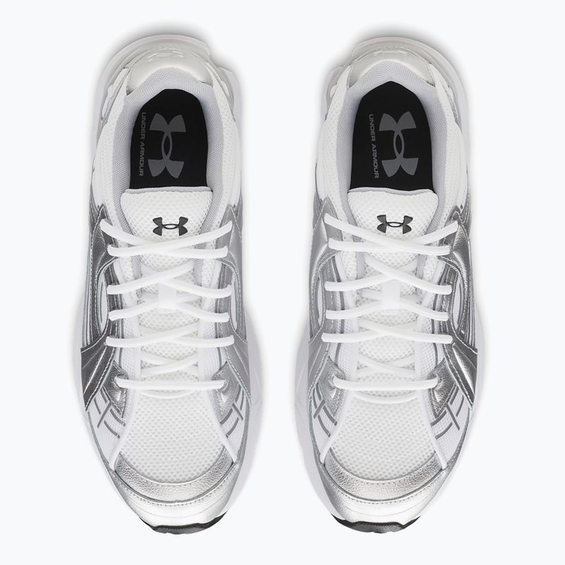 Scarpe da allenamento Under Armour Sola white/metallic silver/galaxy black 4