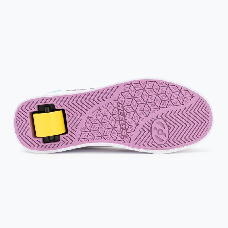 Heelys Minions Ezzential scarpe per bambini bianco/viola/blu cielo 4