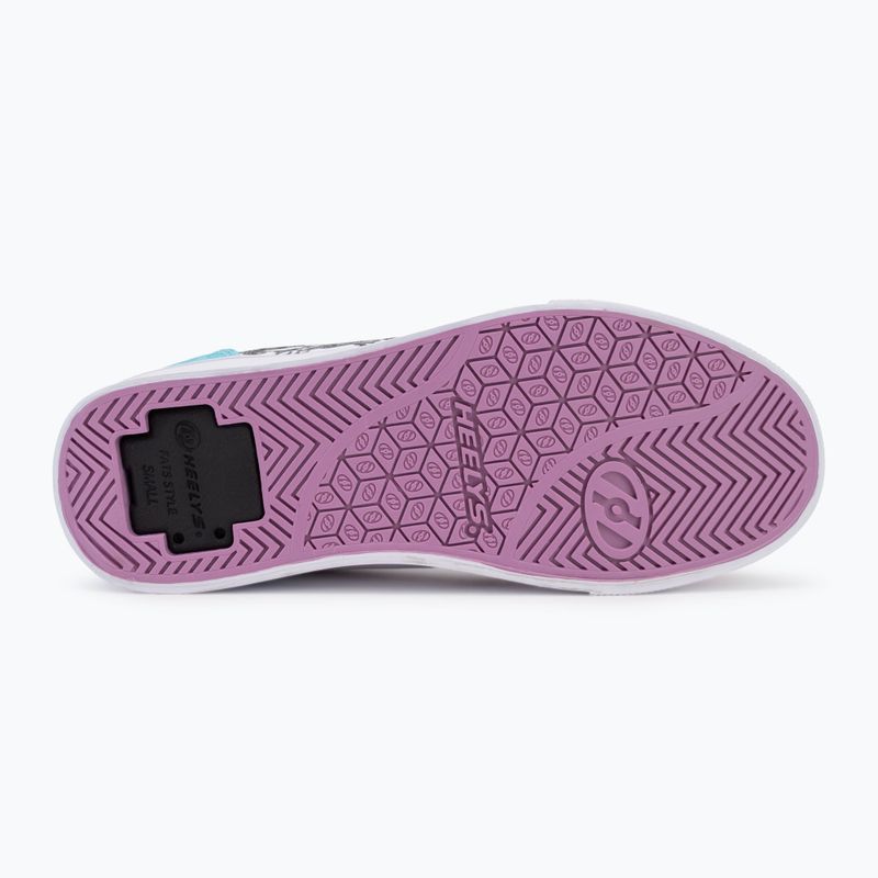 Heelys Minions Ezzential scarpe per bambini bianco/viola/blu cielo 5