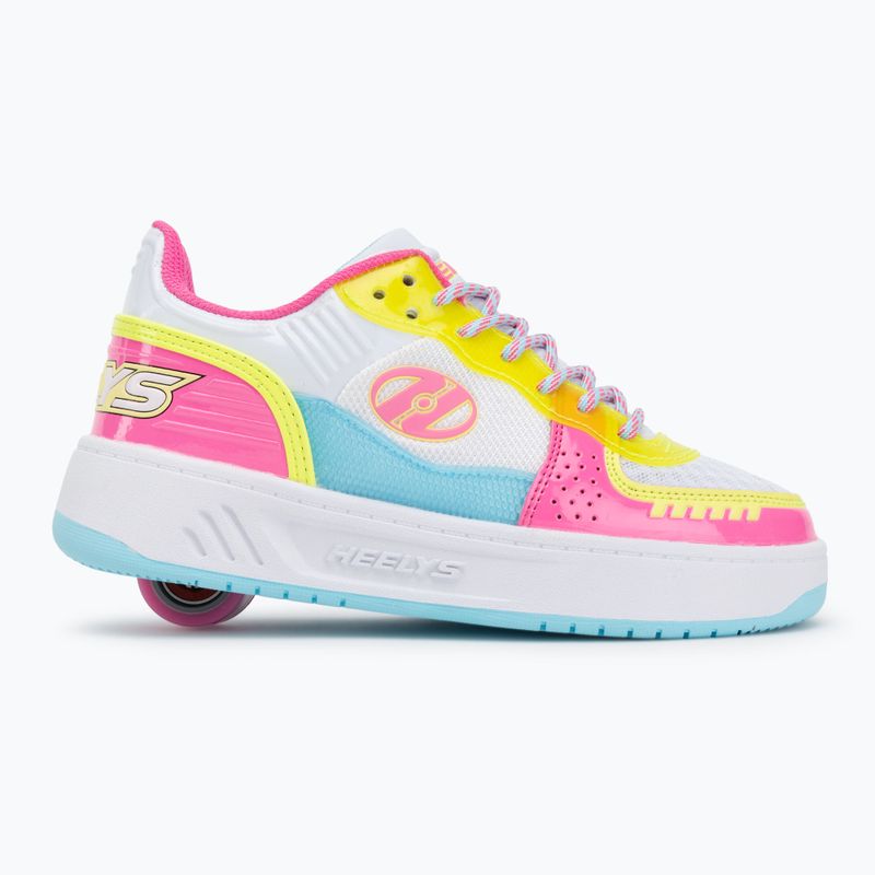 Heelys Rezerve FN scarpe da bambino bianco/neon pink/aqua/neon yellow 2