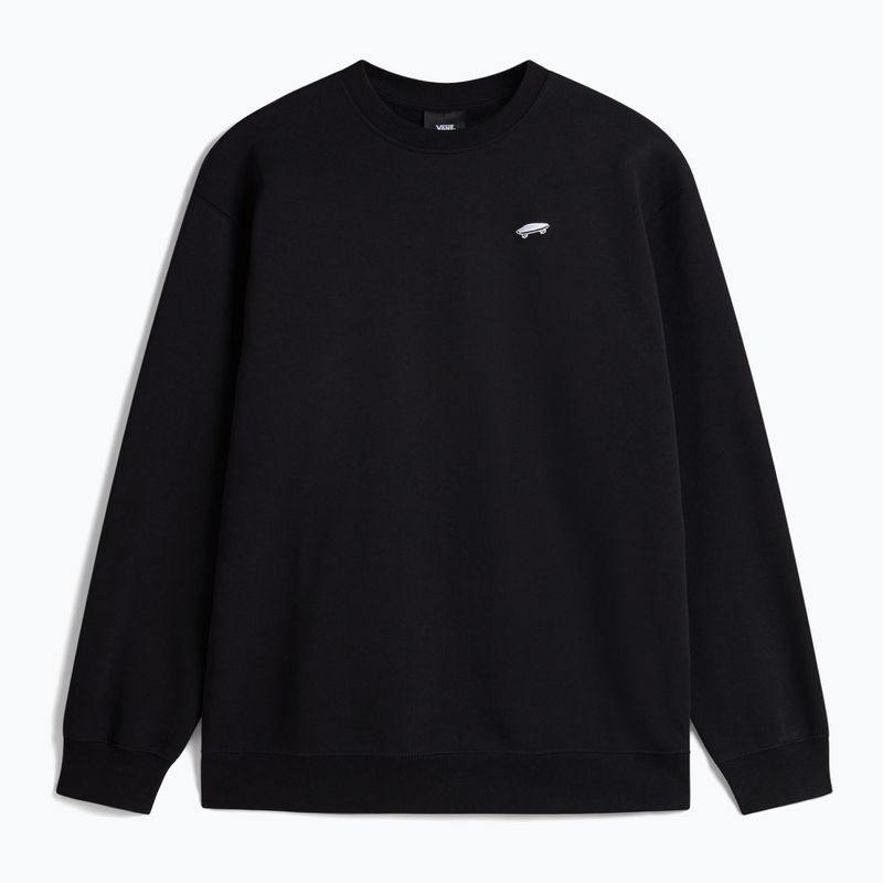 Felpa da uomo Vans Salton Loose Ft Crew nero