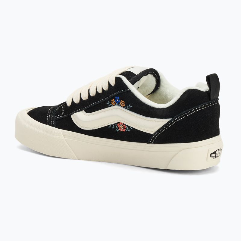 Scarpe Vans Knu Skool nere a fiori 3