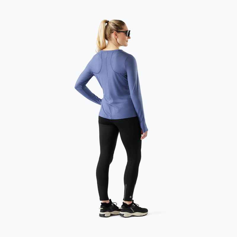Felpa termica donna Smartwool Active nightfall blue 2