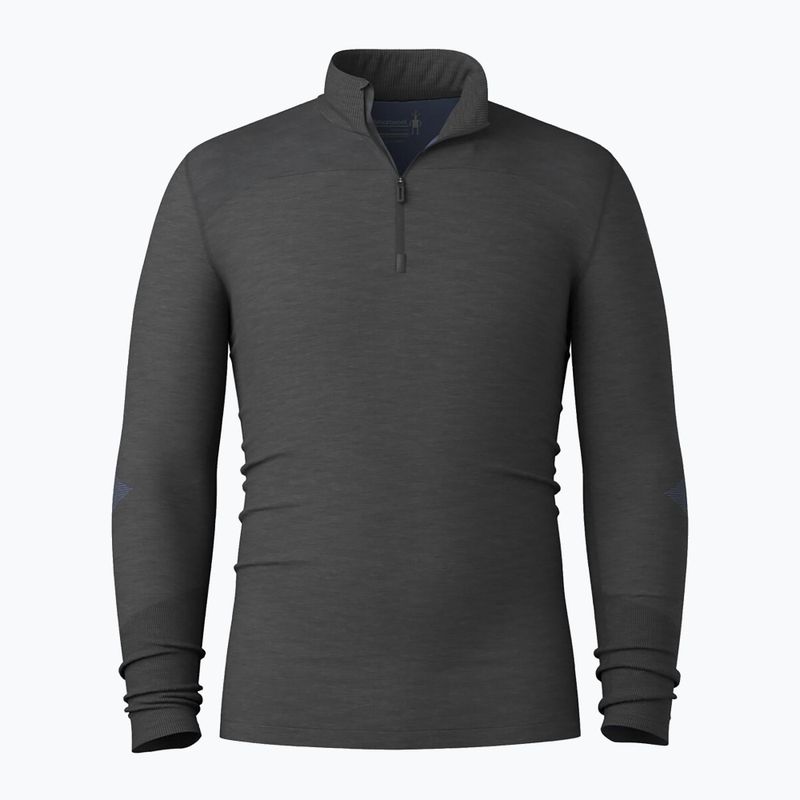 Maglia termica da uomo Smartwool Intraknit Thermal Merino Base Layer 1/4 Zip charcoal/nightfall blue 4