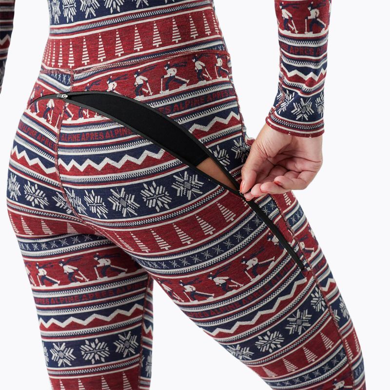 Tuta termica da donna Smartwool Classic Thermal Merino Base Layer One Piece currant alpine 3