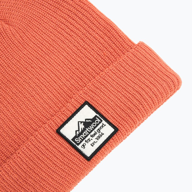 Cappello invernale Smartwool Patch terracotta 3