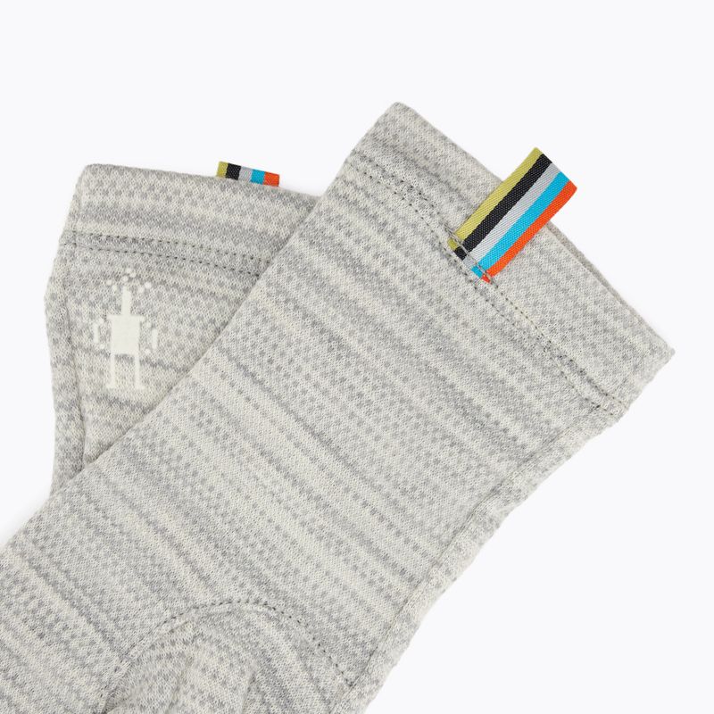 Guanti da trekking Smartwool Thermal Merino colore grigio chiaro color shift 5