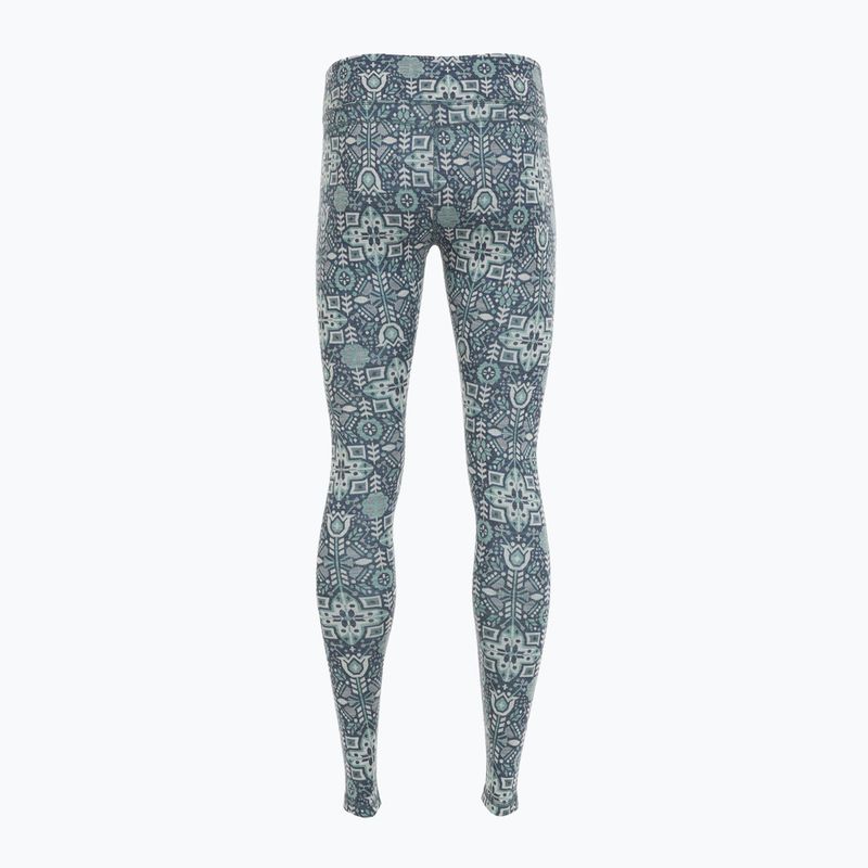 Donna Smartwool Merino 250 Baselayer Bottom Boxed nightfall deco floral thermal trousers 2