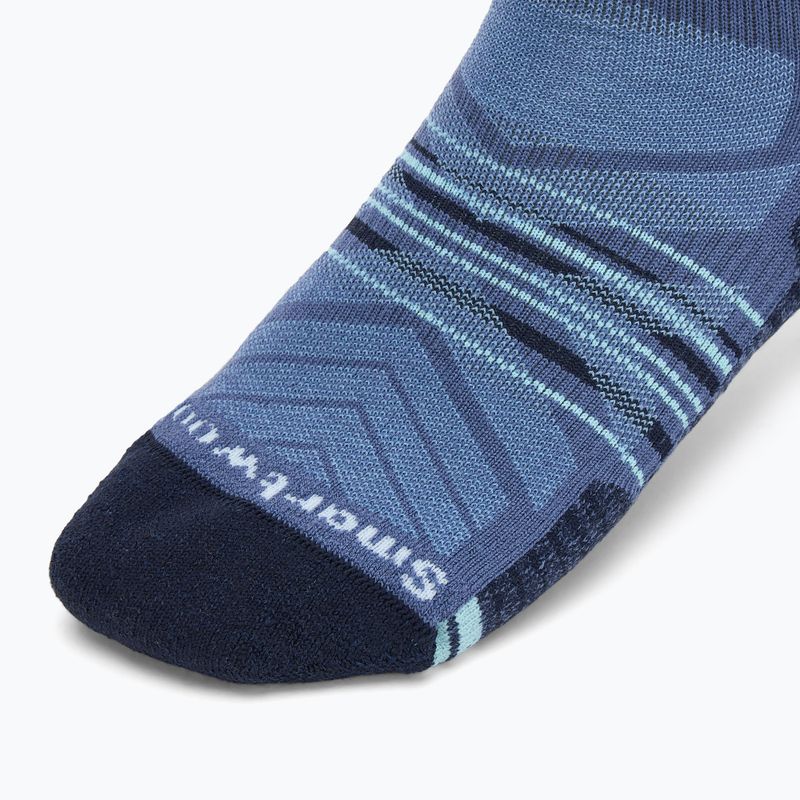 Calze Smartwool Hike Light Cushion Mountain Pattern Crew nightfall blue 3