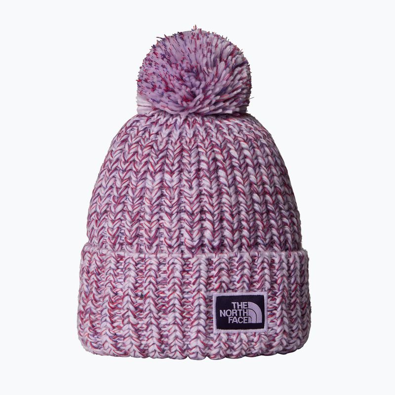 Berretto invernale uomo The North Face Cozy Chunky Cabin lite lilac/peak purple