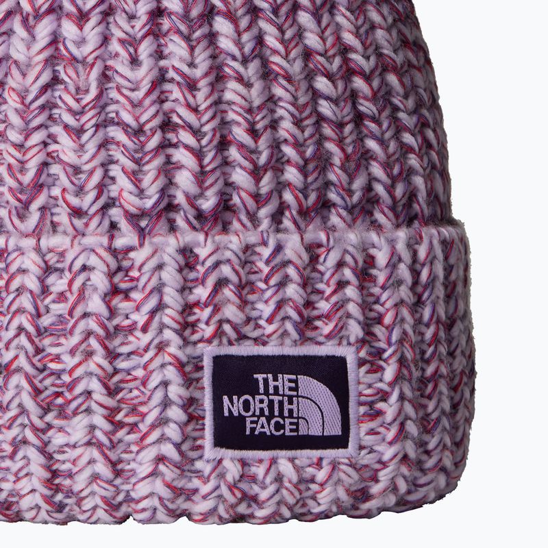 Berretto invernale uomo The North Face Cozy Chunky Cabin lite lilac/peak purple 2