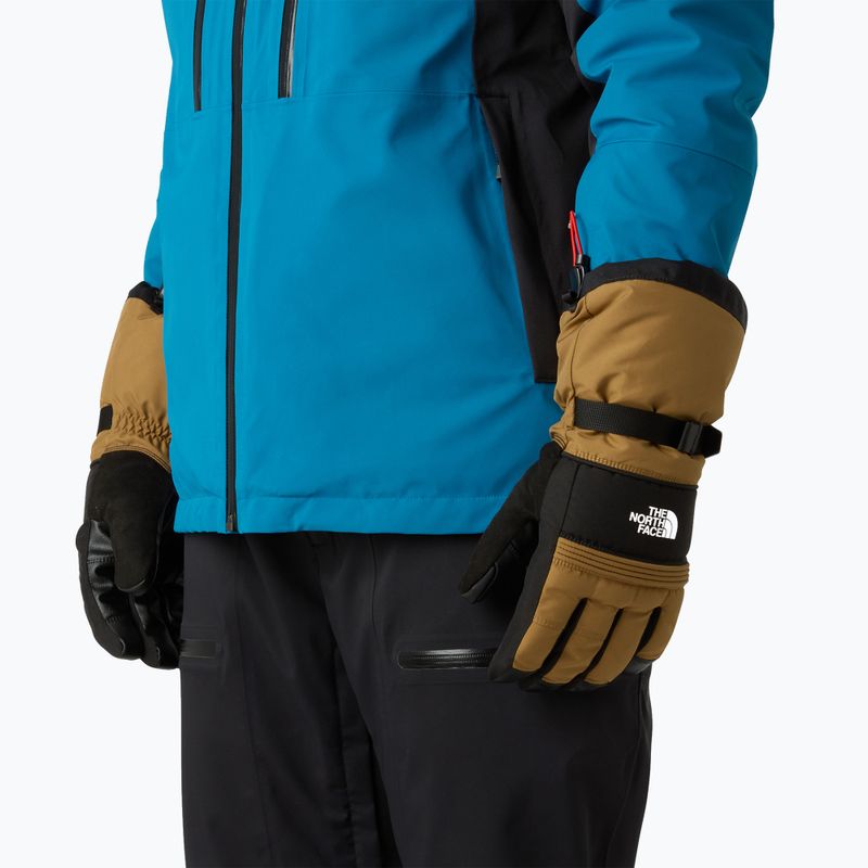 Guanti da sci da uomo The North Face Montana Ski utility brown 5