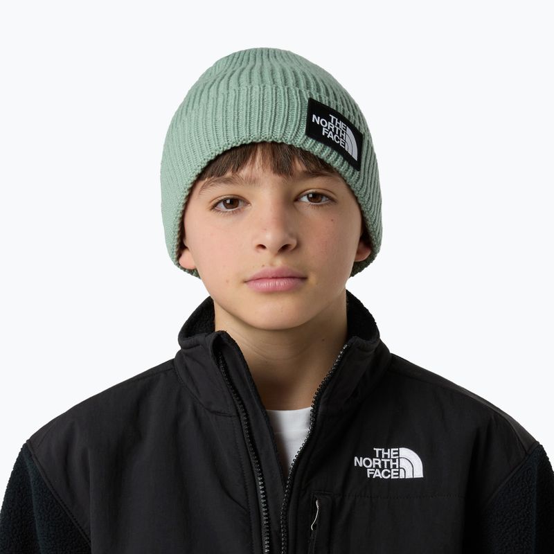 Cappello invernale per bambini con polsino con logo The North Face Box 3