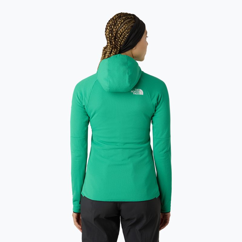Felpa da donna The North Face Summit Futurefleece FZ nebula green 3