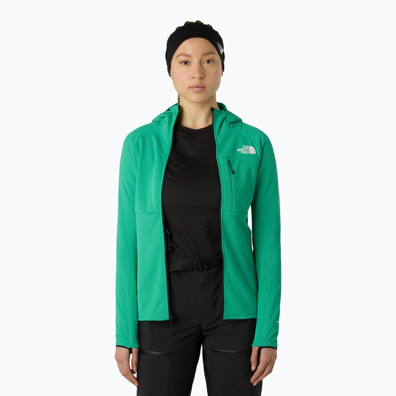 Felpa da donna The North Face Summit Futurefleece FZ nebula green 4