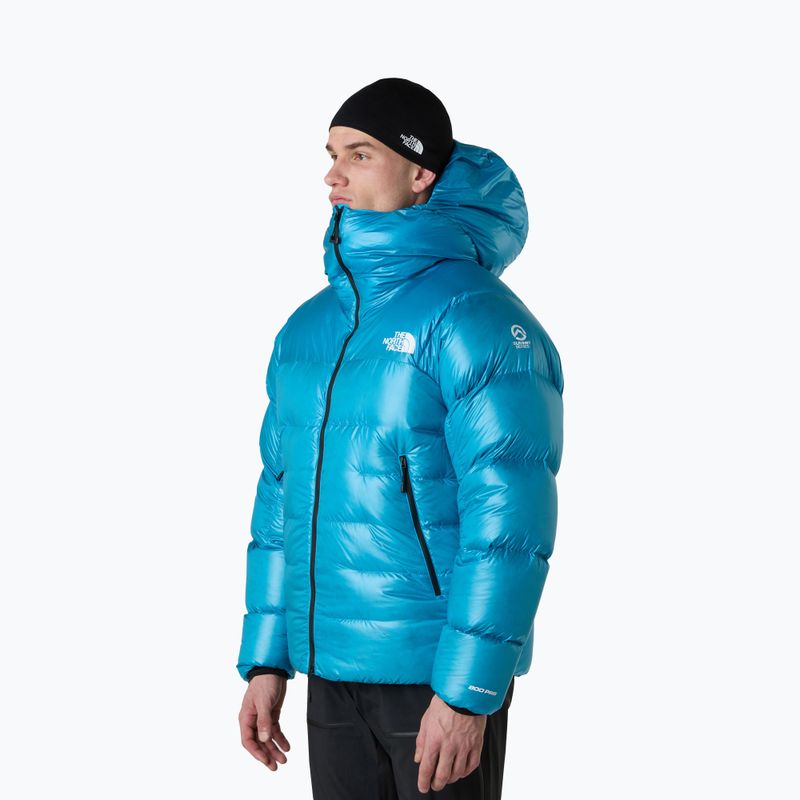 Giacca imbottita da uomo The North Face Summit Pumori Down Parka meridian blue 4