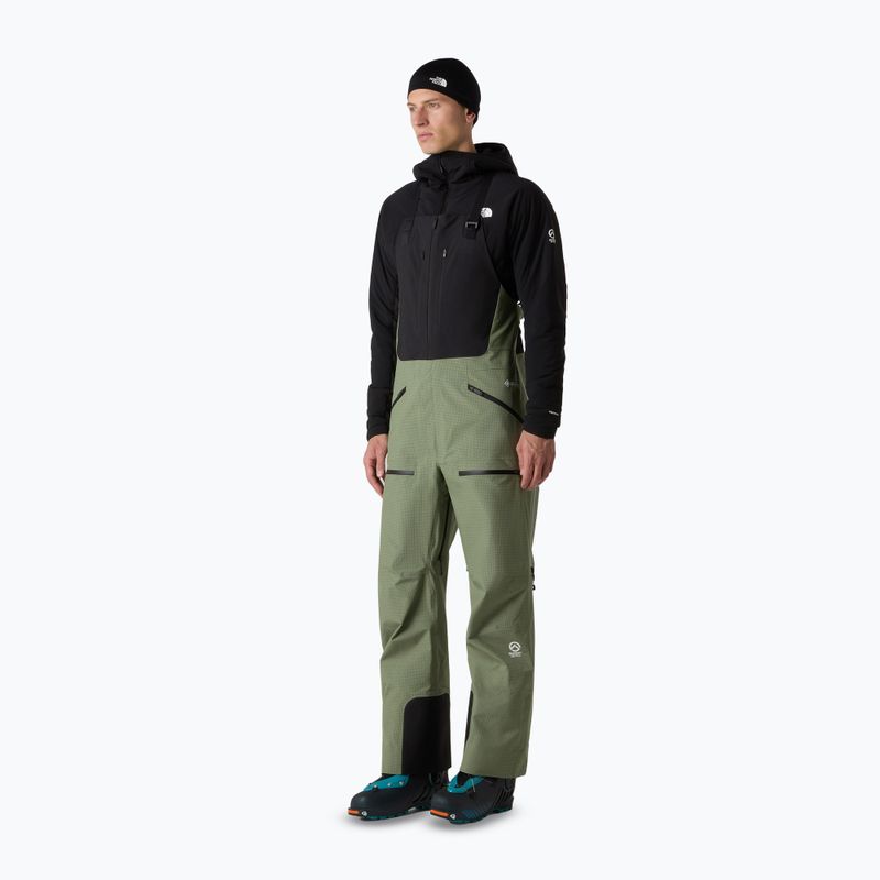 Pantaloni da sci uomo The North Face Summit Tsirku GTX Pro Bib bark mist/black