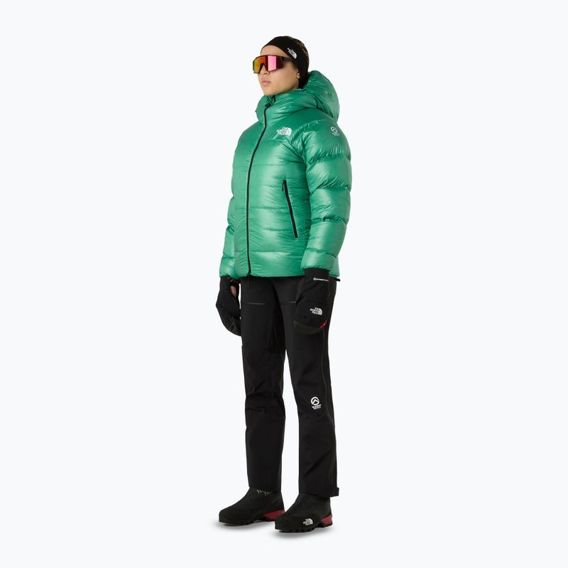 Giacca imbottita da donna The North Face Summit Pumori Down Parka nebula green 2