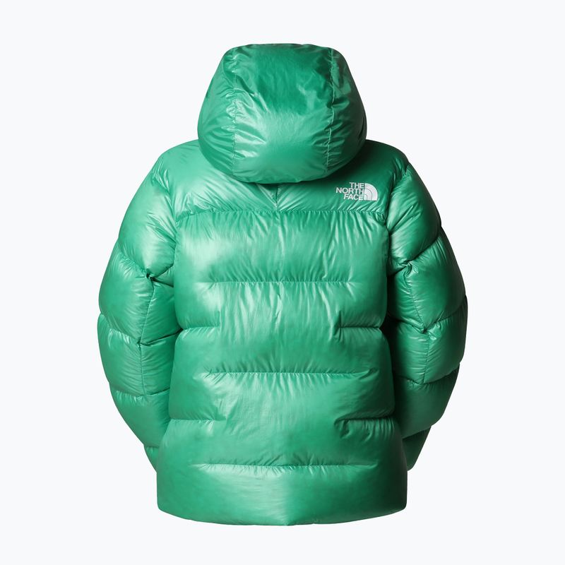 Giacca imbottita da donna The North Face Summit Pumori Down Parka nebula green 6