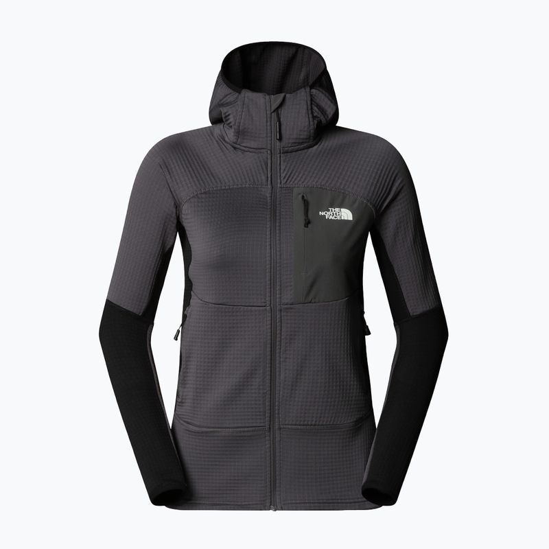 Felpa donna The North Face Polartec Powergrid Stormgap Hoodie anthracite grey/black 5