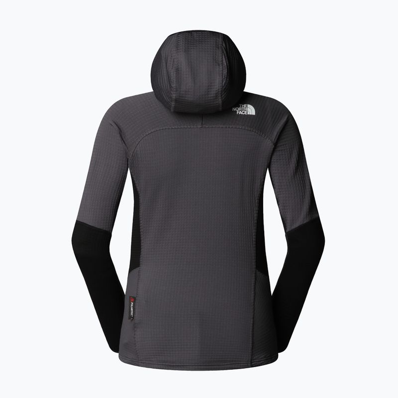 Felpa donna The North Face Polartec Powergrid Stormgap Hoodie anthracite grey/black 6