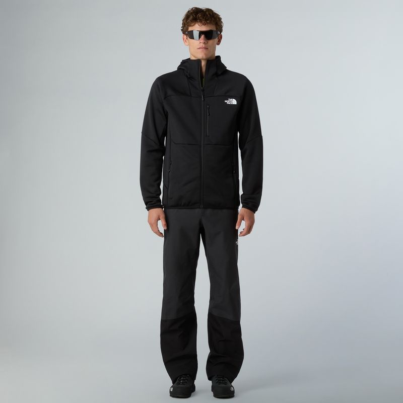Felpa da uomo The North Face Meteora Full Zip nera 2