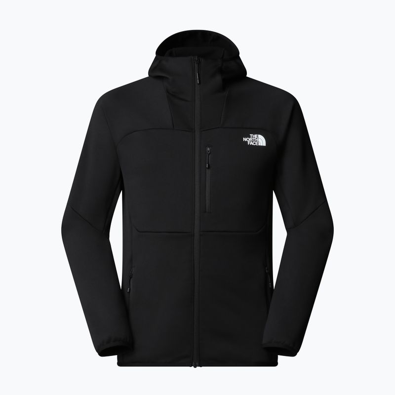 Felpa da uomo The North Face Meteora Full Zip nera 5