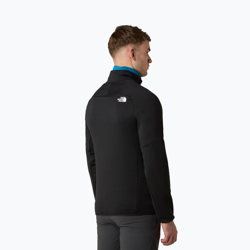Felpa da uomo The North Face Meteora 1/4 Zip Fleece black 3