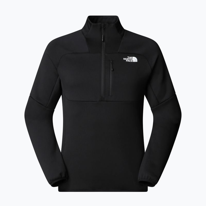 Felpa da uomo The North Face Meteora 1/4 Zip Fleece black 4