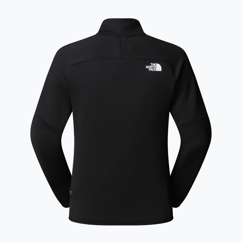 Felpa da uomo The North Face Meteora 1/4 Zip Fleece black 5