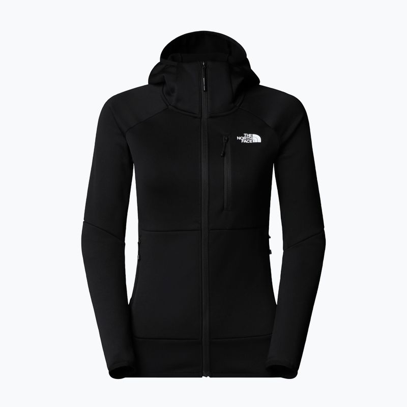 Felpa da donna The North Face Meteora Full Zip nera 5