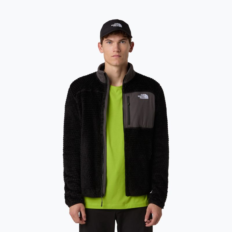 Felpa da trekking uomo The North Face Alpedge anthracite grey/black 4