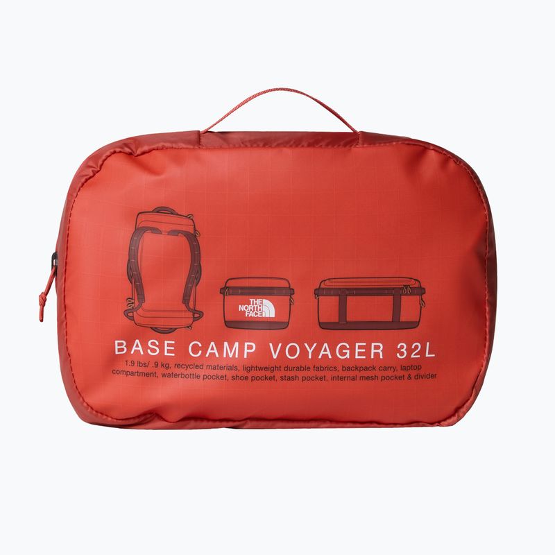 Borsa da viaggio The North Face Base Camp Voyager Duffel 32 l mars dust/sumac 4