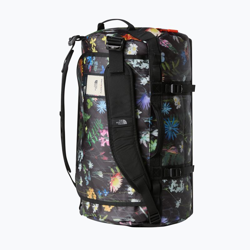 Borsa da viaggio The North Face Base Camp Duffel S 50 l black alpine floral 3
