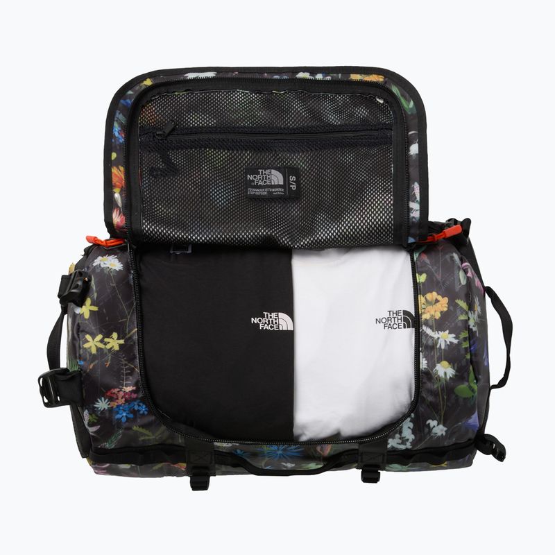 Borsa da viaggio The North Face Base Camp Duffel S 50 l black alpine floral 5