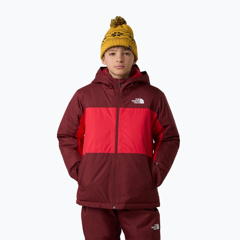 Giacca da sci per bambini The North Face Freedom Insulated sumac/rosso