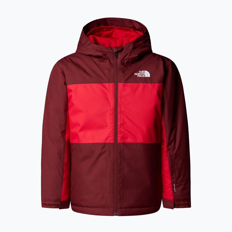 Giacca da sci per bambini The North Face Freedom Insulated sumac/rosso 5